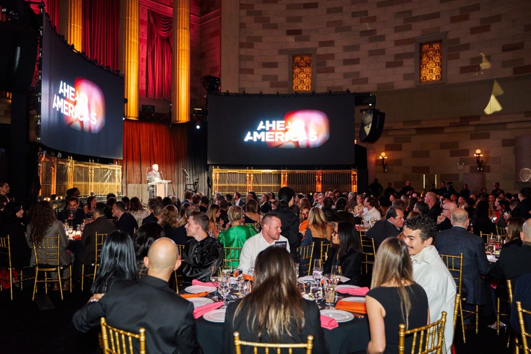 Celebration of outstanding hospitality projects at AHEAD Americas in the USA.