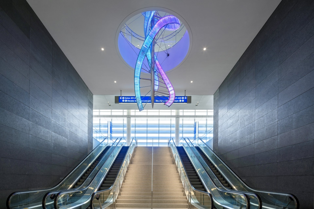 Crystal Swell and staircase