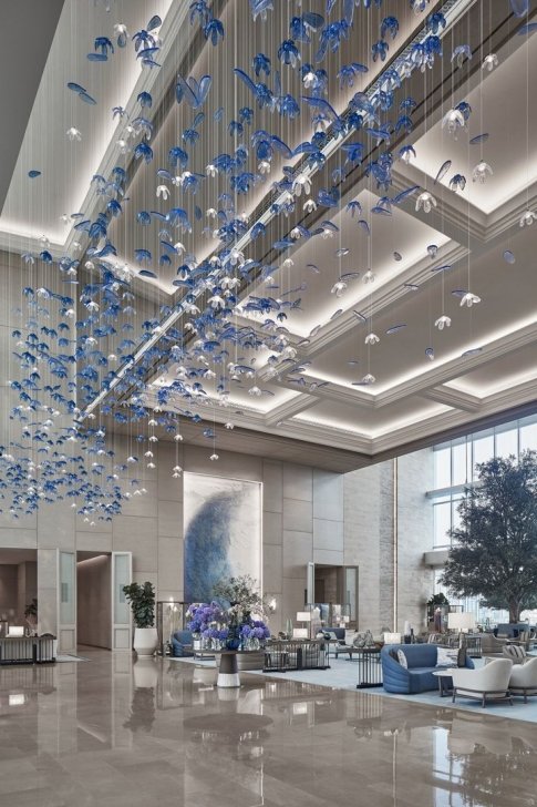 Address Beach Resort lobby
