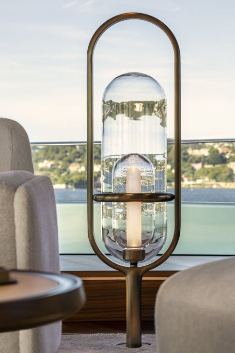 Bespoke lighting in shape of a lighthouse