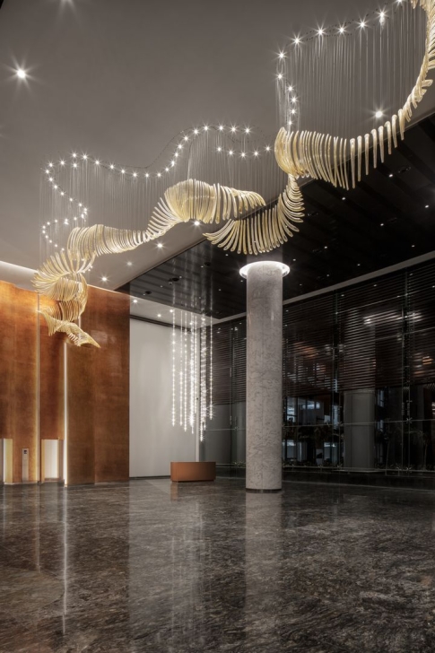 The executive lobby