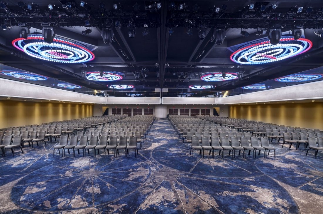 Marriott-Marquis ballroom