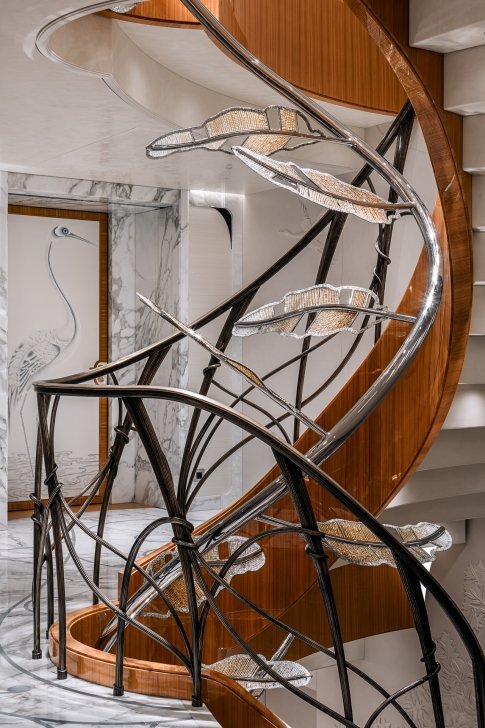 Lady Jorgia staircase