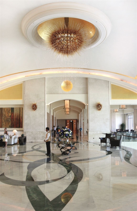 St. Regis Saadiyat Island Resort lobby