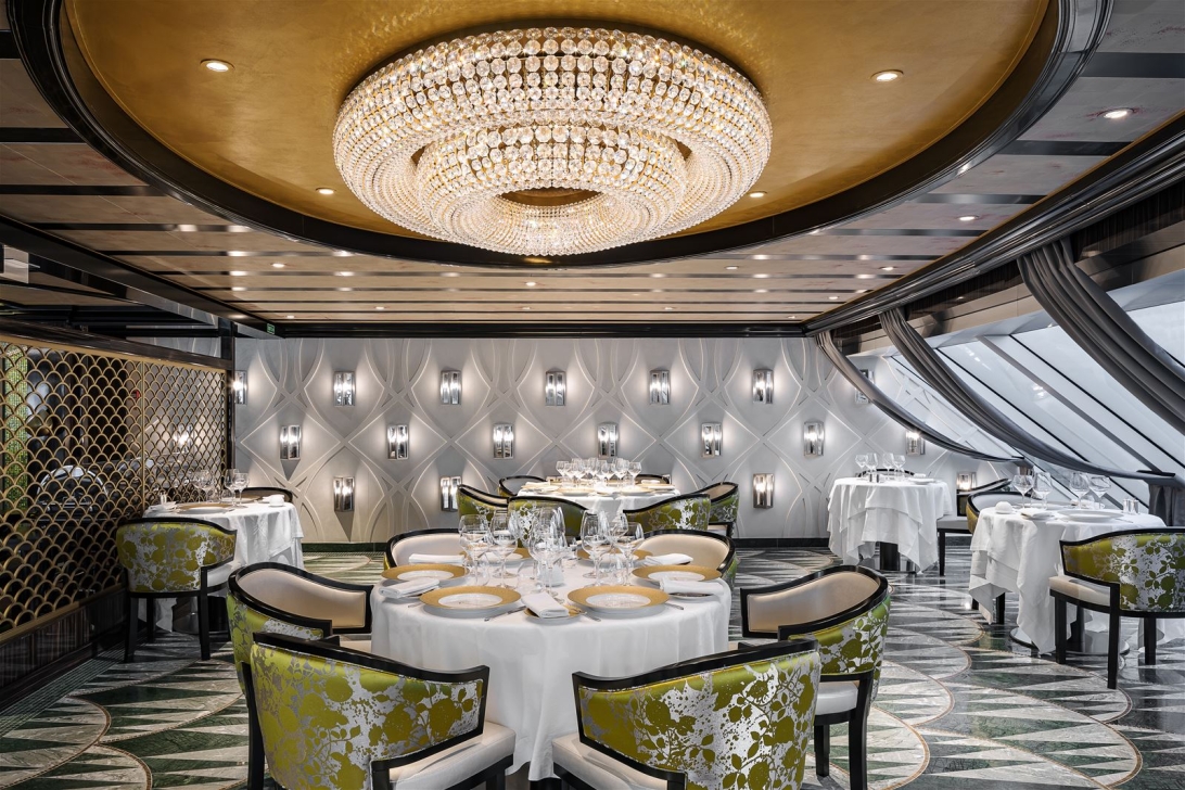 Magnificent crystal chandelier