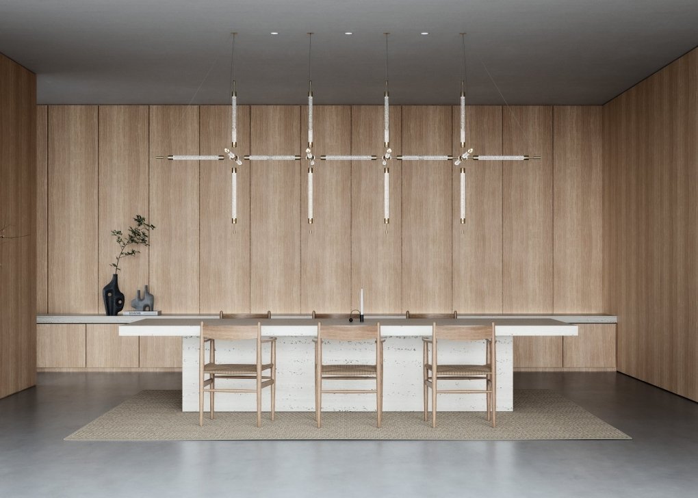 PRECIOSA_Lighting_Crystal Grid__visualisation_dinning table