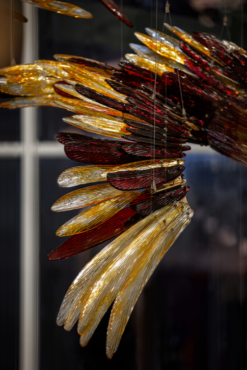 Falcon's crystal wings