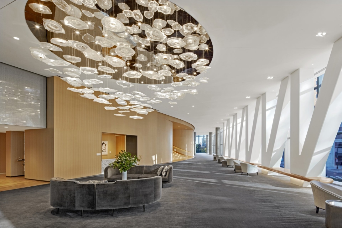 Conrad Washington DC hotel - lobby