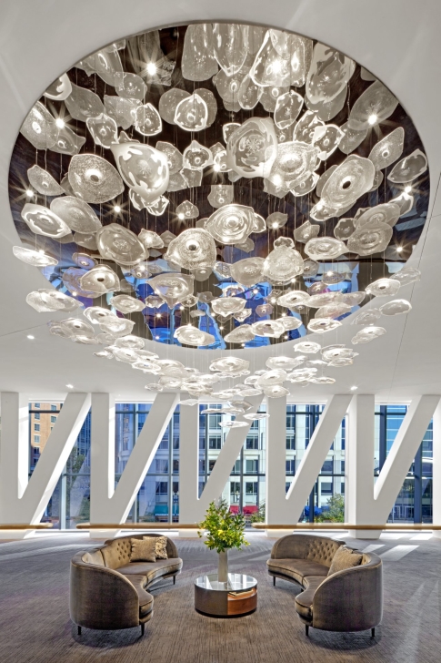 Conrad Washington DC hotel - lobby