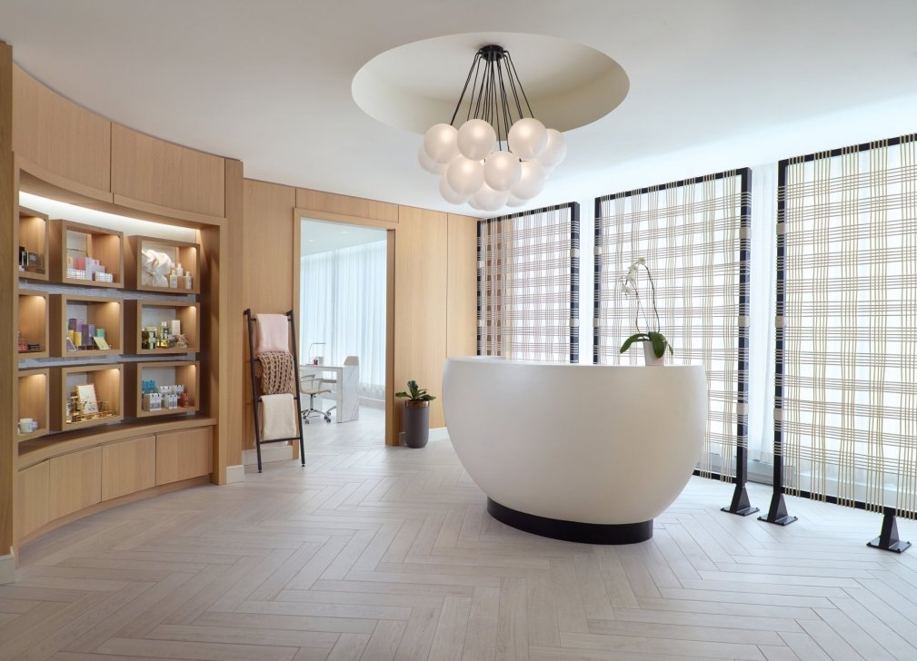 The Mokara spa’s lighting