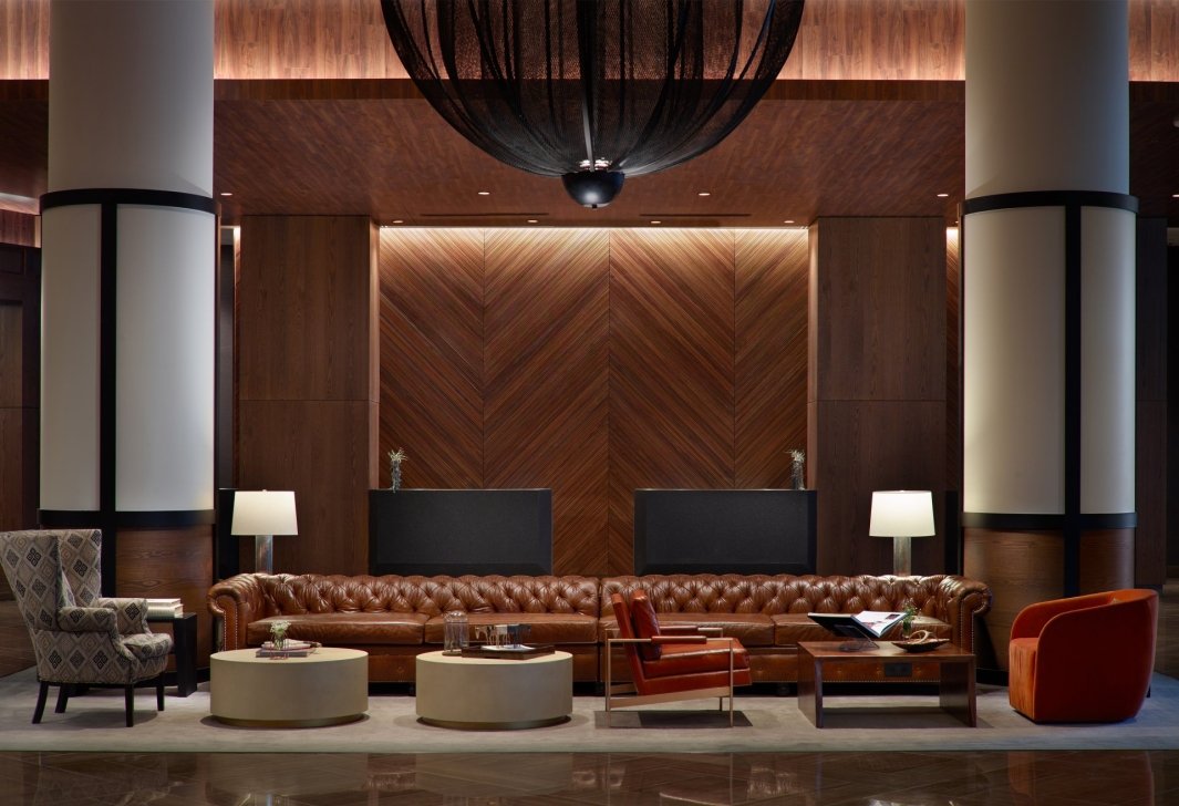 Lighting for the pre-function area
