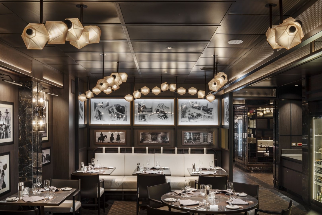 Luminaire for steakhouse restaurant