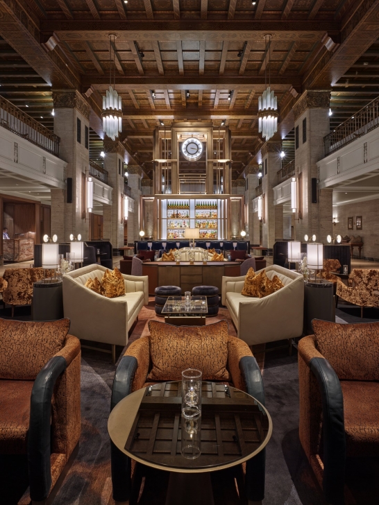 Chandeliers for the main lobby