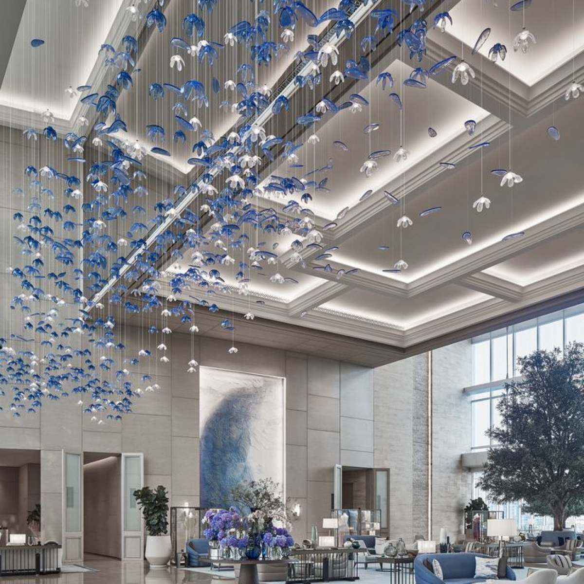 Address Beach Resort pohled do loby