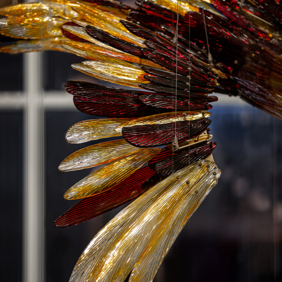 Falcon's crystal wings