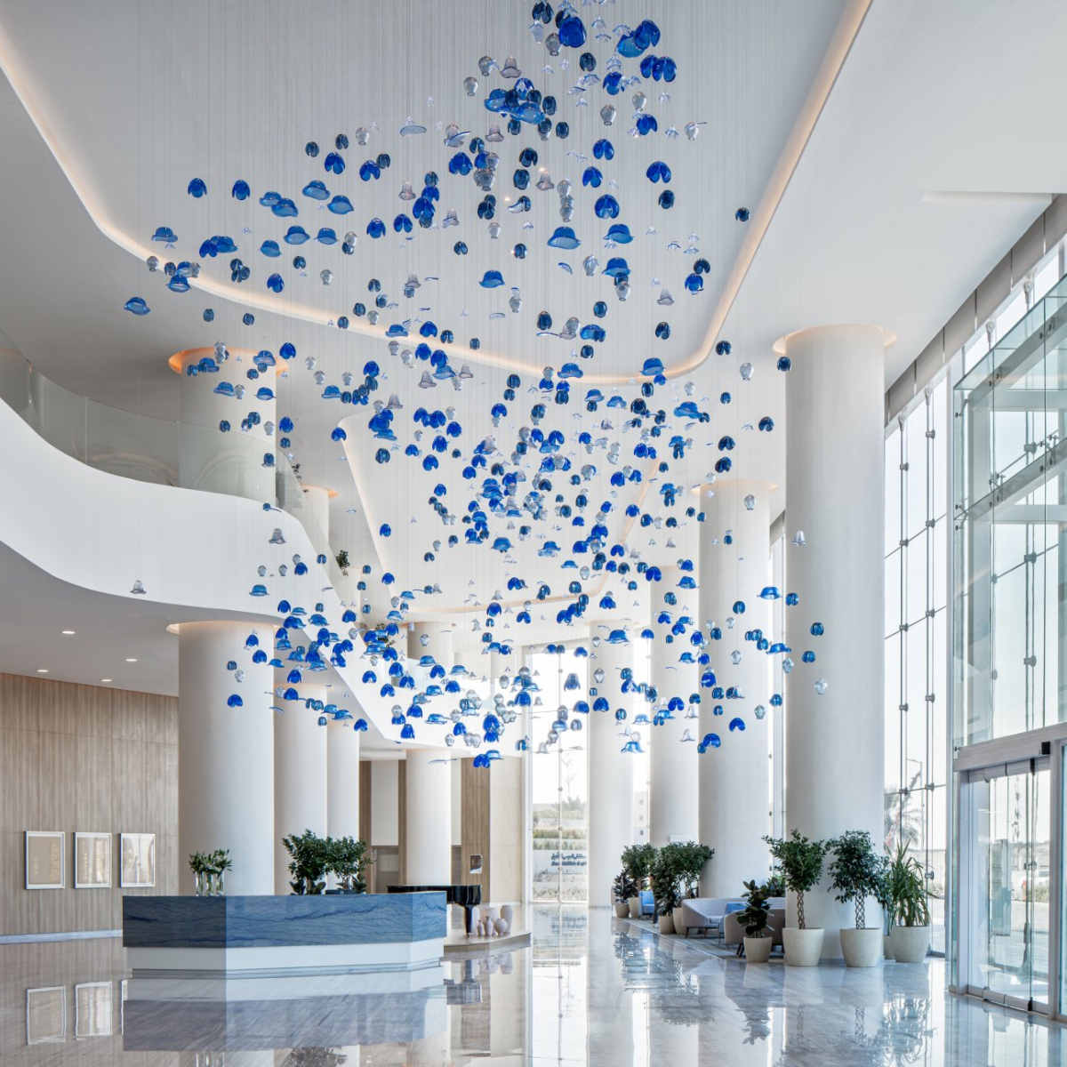 Dreamy meadow in Almoosa Rehabilitation Hospital