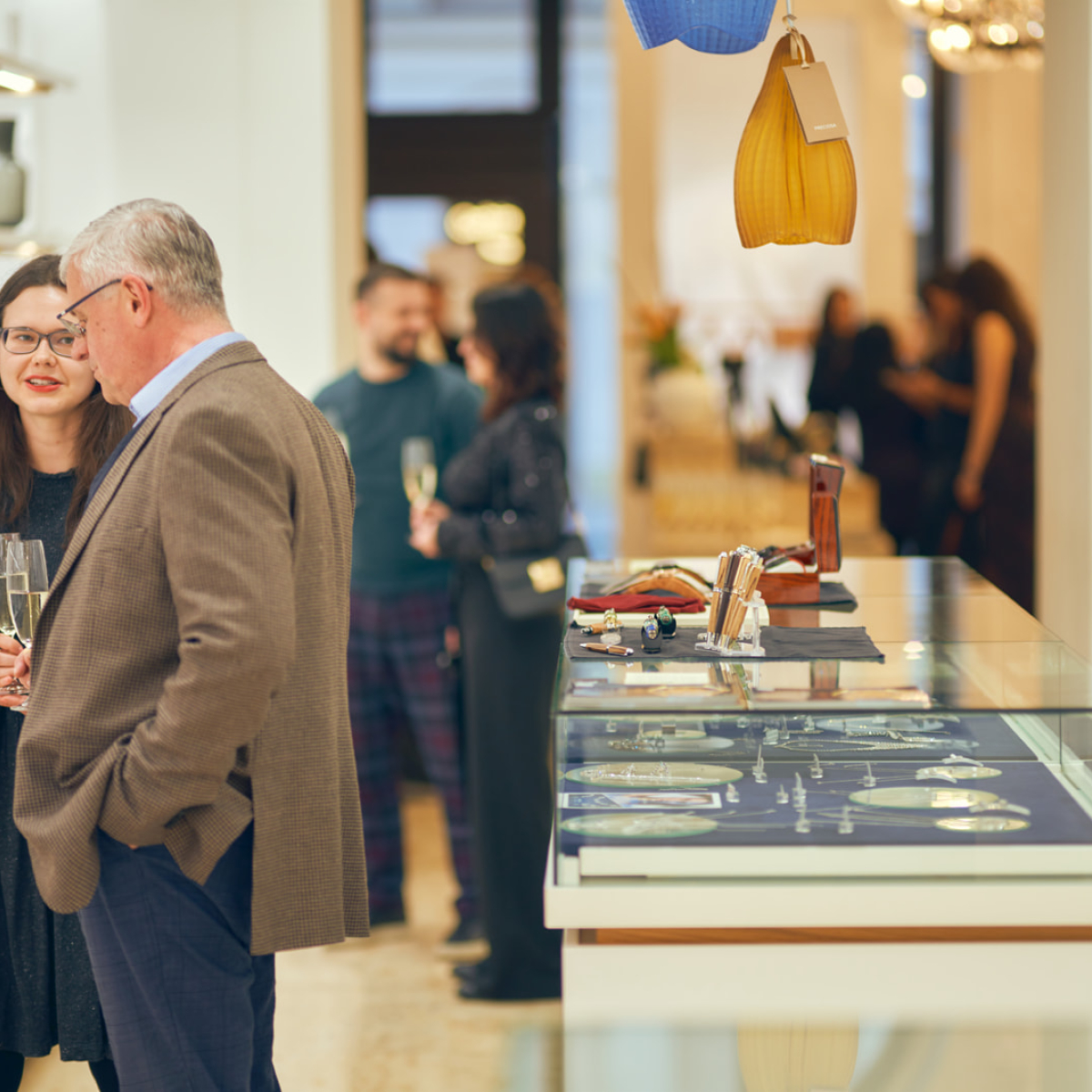 Návštěvníci akce