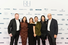 Group of attendees at the AHEAD Americas hospitality awards.