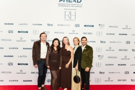 AHEAD team at the hospitality awards ceremony in America.