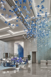 Address Beach Resort pohled do vstupní haly zprava