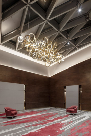 The executive dining foyer - side view