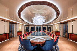 AHPO yacht dining room