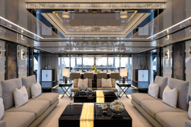 Superyacht Resilience interior