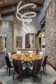 Dining table with Inspiral